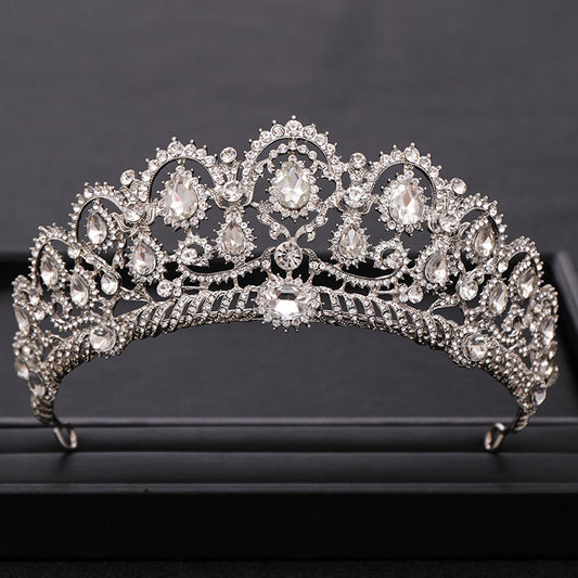 Crystal Rhinestone Tiara Wedding Hair Accessories