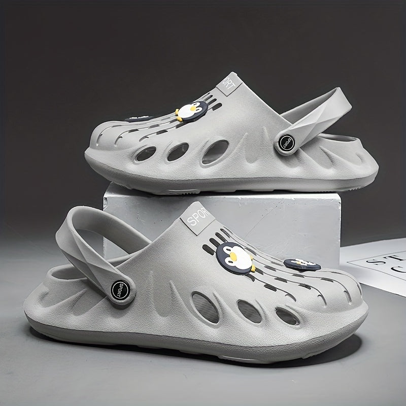 Cartoon Charms Hollow Out Non Slip Garden Shoes Summer
