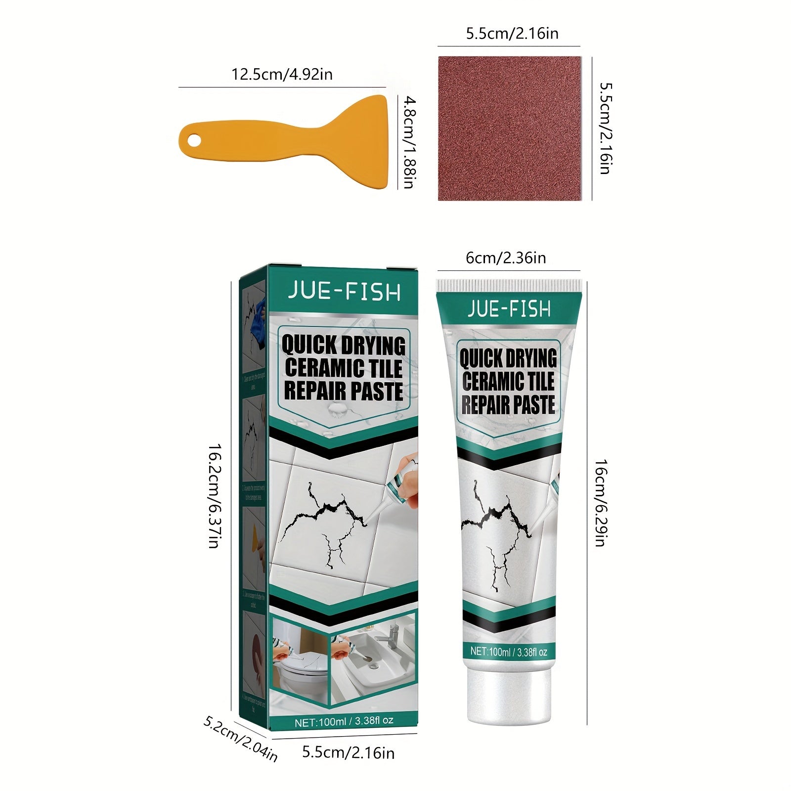 100ml Quick Dry Adhesive Tile Repair Paste for Engineers