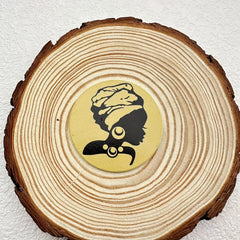 10pcs Wooden Pendant Home Decoration Supplies Engraved Wooden Hanging Ornament