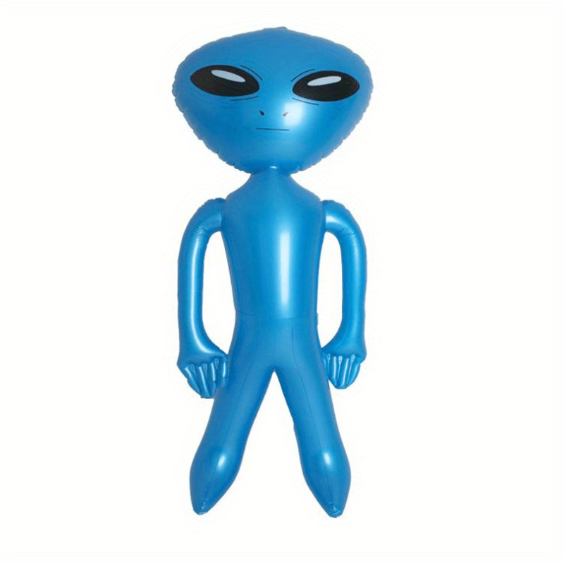 1pc PVC Inflatable Alien Doll Halloween Party Decorations