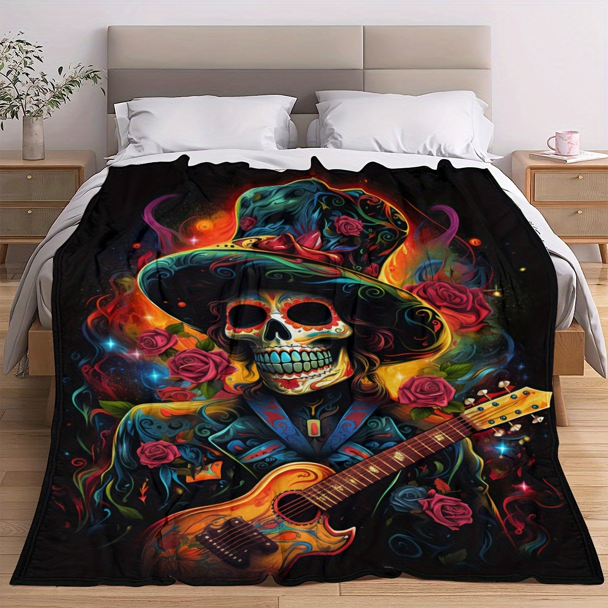 Soft Throw Blanket Modern Bed Sofa Outdoor Travel Use Gift