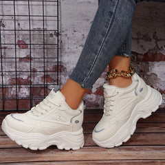 Non Slip Inner Heightening Warm Sneakers for Women