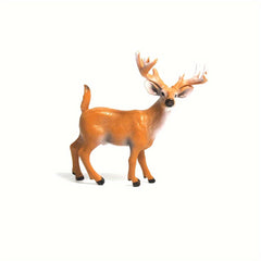 Wild Deer Model Toy Set for Kids, Halloween Christmas Decor