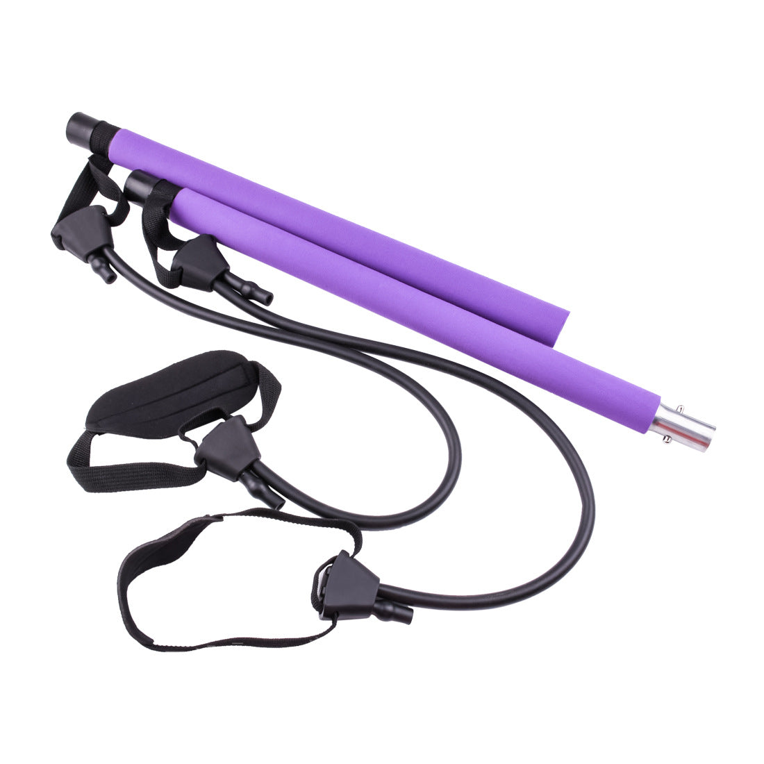 Purple Pilates Tension Band for Body Shaping