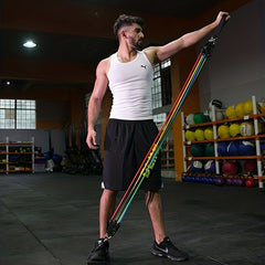 11pcs Yoga Resistance Bands Home Gym Training Equipment