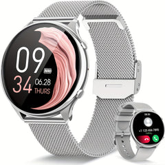 Wireless Calling Smartwatch with Menstrual Cycle Tracker