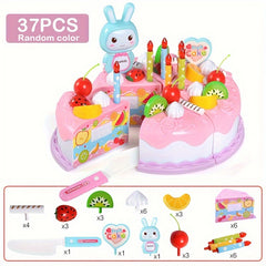 House Toy Cake Cutting Set for Girls Pretend Play