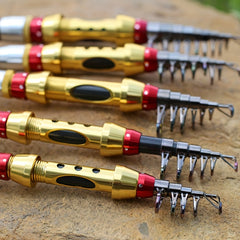99% Carbon Fiber Telescopic Fishing Rod 1.8-3.6M