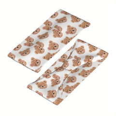 Teddy Bear Sports Headband Wicking & Breathable for Yoga Gym Running
