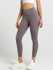 High Waist Elastic Hip Lifting Fitness Pants Women's Underlay Running Pants