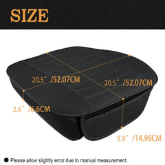 Universal Cushion Seat Cover High PU Leather Car Front Seat Protector