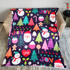 Soft Flannel Blanket Casual and Warm Outdoor Blanket
