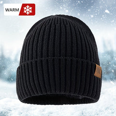 Winter Knitted Hat for Outdoor Cycling Skiing