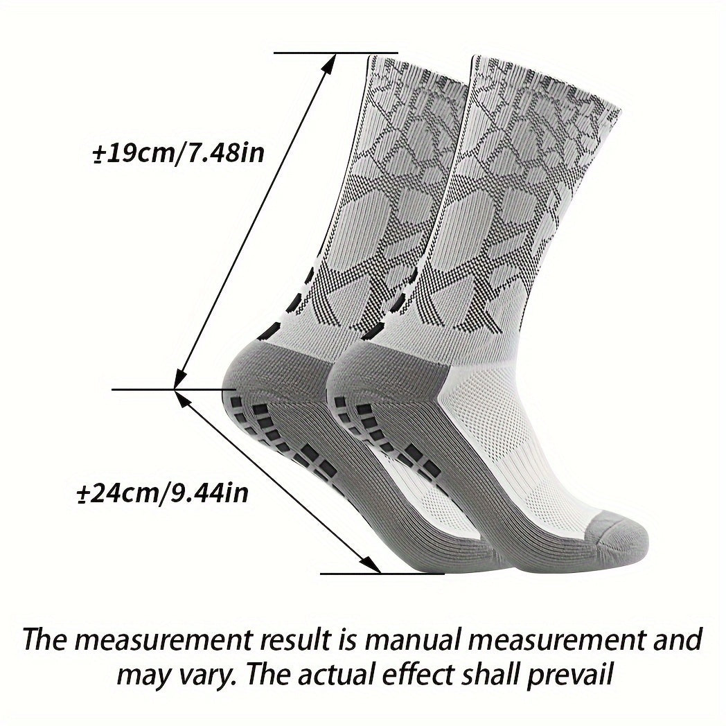Non slip Football Socks Sweat absorbing Soccer Crew Socks