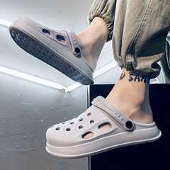 Men's Comfort Clogs Slip-On Sandals for Indoor Outdoor Beach Shoes