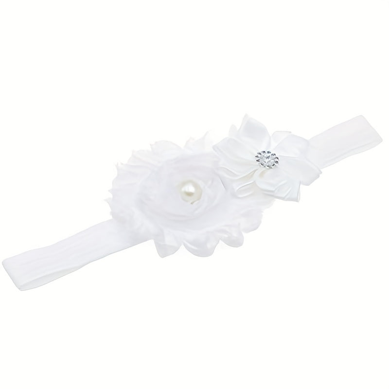 Cute Flower Headbands for Baby Girls Newborns Infants Toddlers