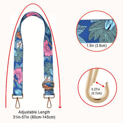 Bohemian Bag Wide Shoulder Strap Replacement Belt