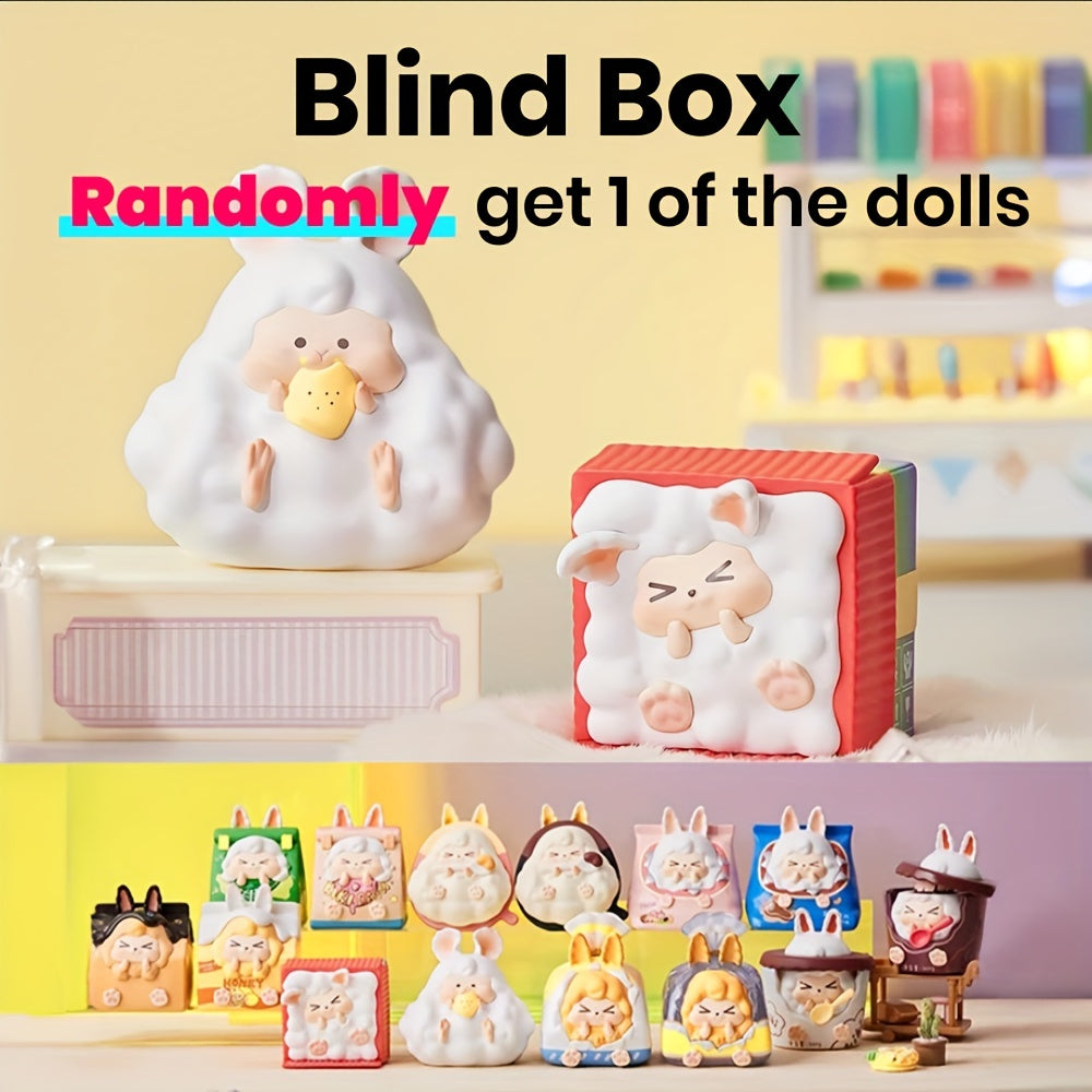 Random Snack Bunny Anime Figure Toy Blind Box