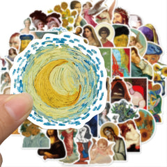 50pcs Graffiti Sticker for Laptop PC Moto Helmet DIY Waterproof
