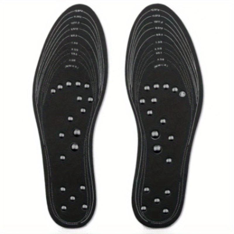 Magnetic Massage Insoles Foot Acupressure Shoe Pads Therapy
