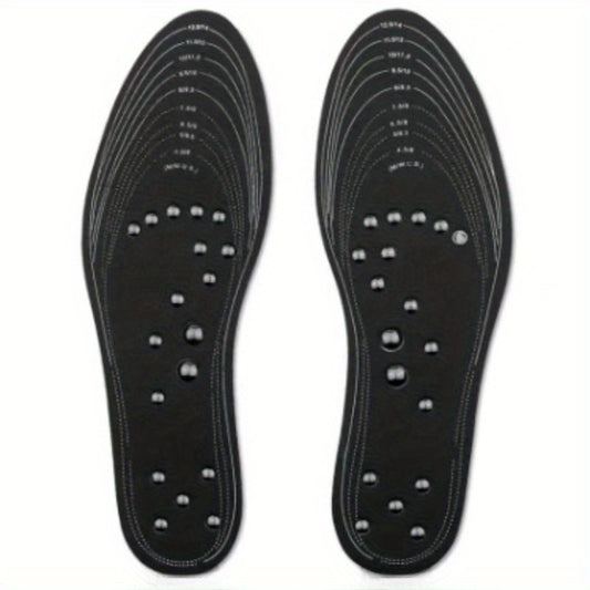 Magnetic Massage Insoles Foot Acupressure Shoe Pads Therapy
