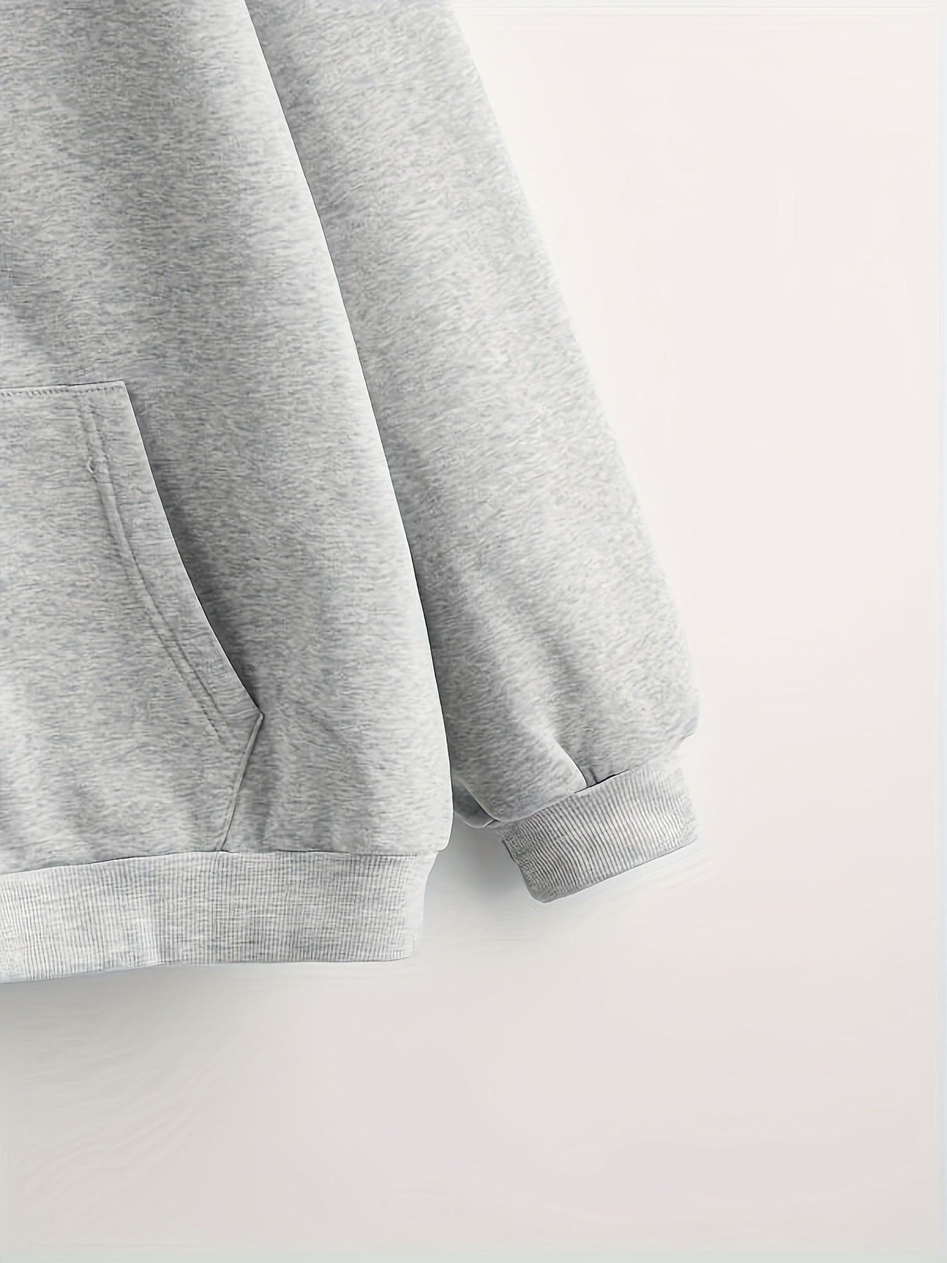 Casual Sports Fleece Sweatshirt Solid Zipper Up Hoodie