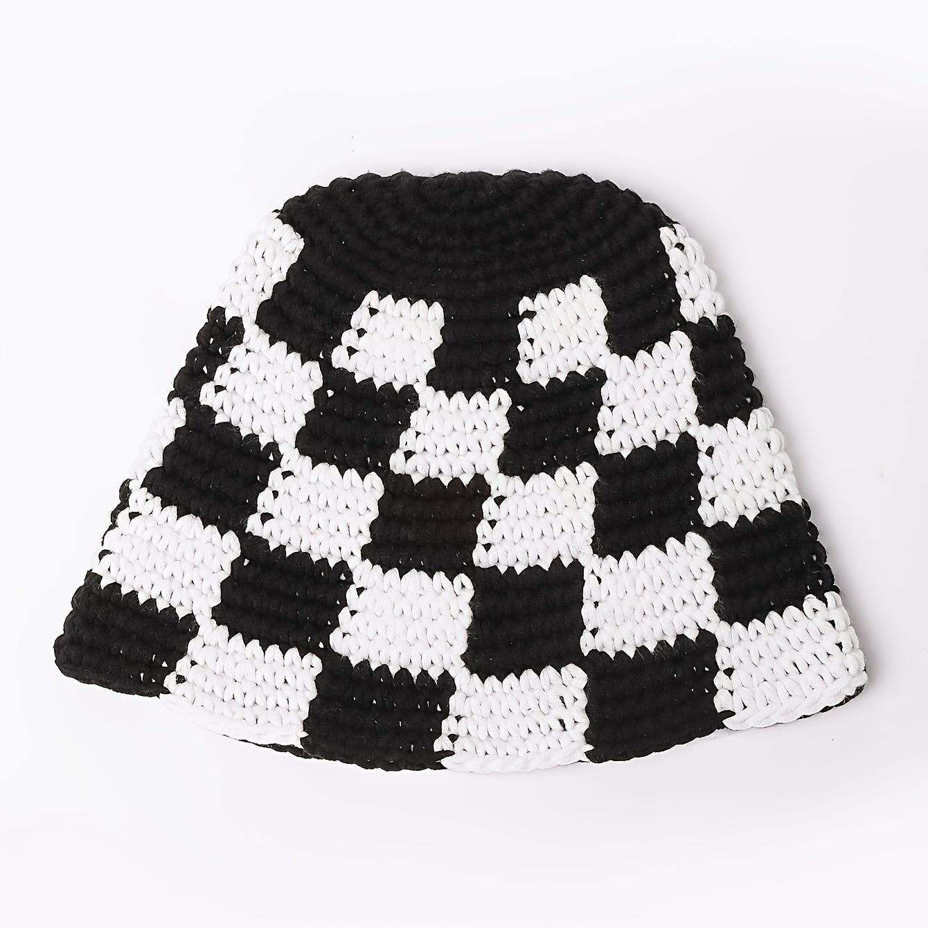 Checkerboard Lattice Bucket Hat Unisex