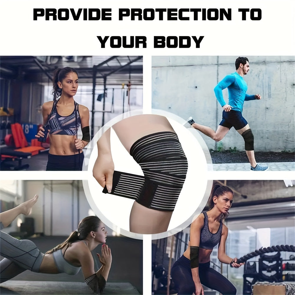 Comfortable Knee Wrapping Band Pressurized Self-adhesive Band