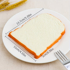Simulated Toast Slice Bread Model for Home Decoration