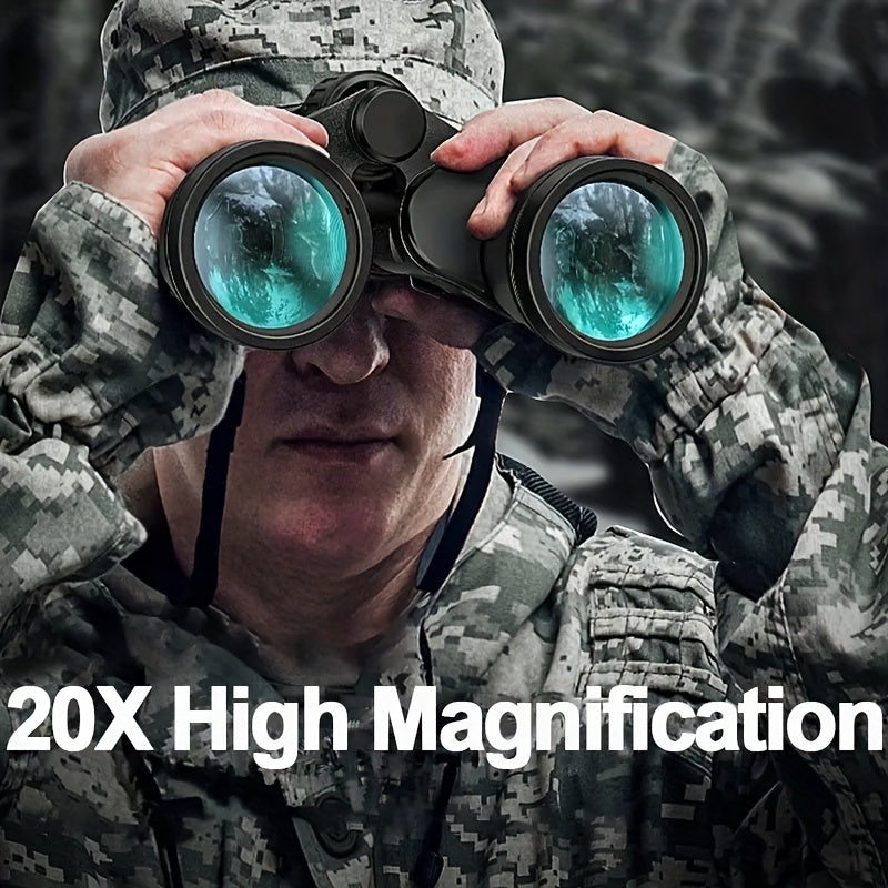 20x50 Waterproof Binoculars HD Portable for Travel Camping Hiking
