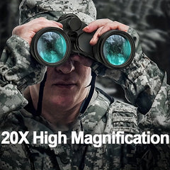 20x50 Waterproof Binoculars HD Portable for Travel Camping Hiking