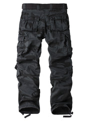 AKARMY Camo Pants Men's Outdoor Loose Cargo Pants