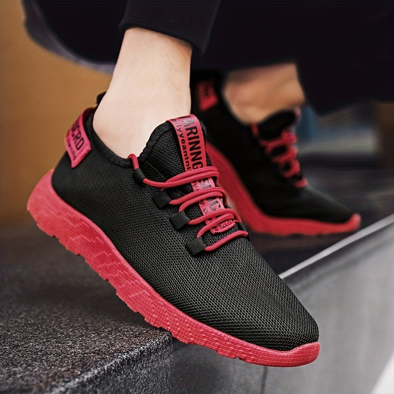 Men's Lightweight Knitted Casual Shoes for Traveling Jogging