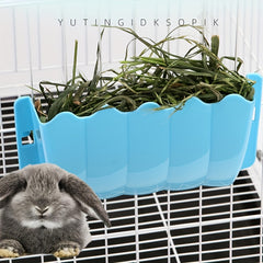 Wall Mounted Pet Feeder for Rabbits and Small Pets