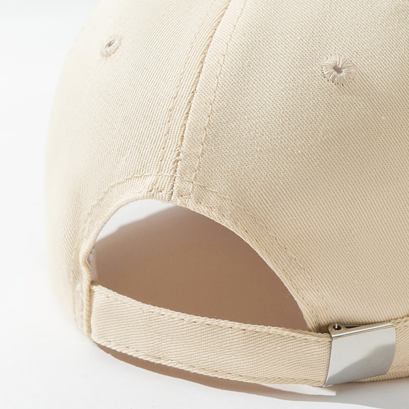 Beige Sunset Scenery Baseball Cap