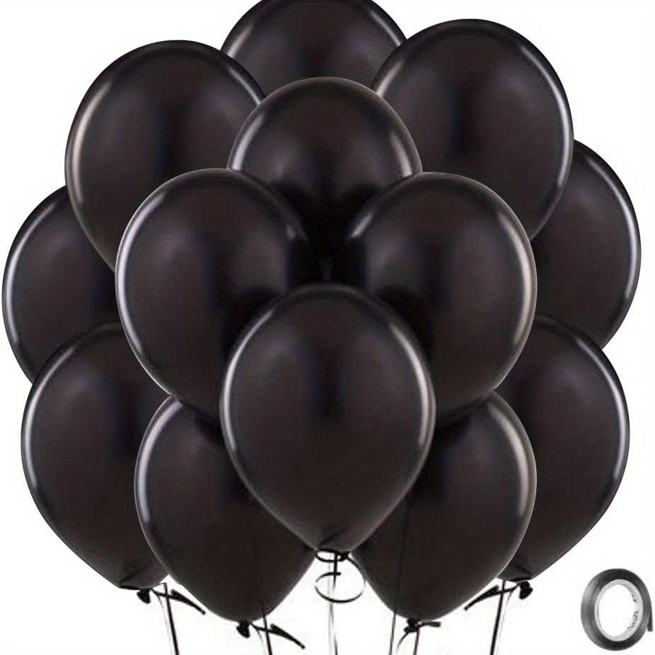 52pcs 30-48cm Round Helium Balloons for Party Backdrop Decorations