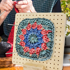 Blocking Board Kit 10 Steel Rod Pin 19 Crochet Wooden Board