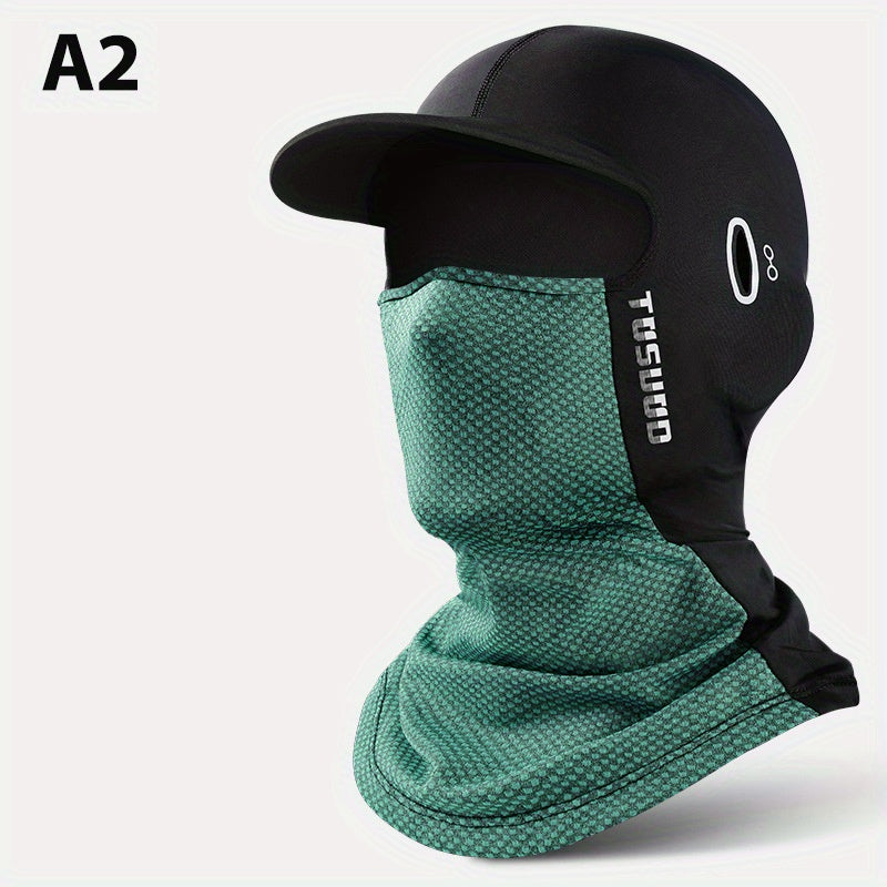Summer Balaclava Full Face Scarf Mask Hiking Hat Cycling Hat