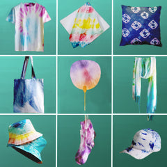 Tie Dye Kit 8 Permanent Set for DIY Crafts and Party