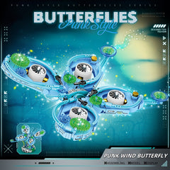 Animal Building Blocks Punk Wind Insect Ornaments Men Women