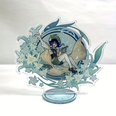 Wind Theme Acrylic Standing Sign