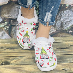 Women's Christmas Tree Snow Boots Warm Winter Outdoor Comfortable Non-slip