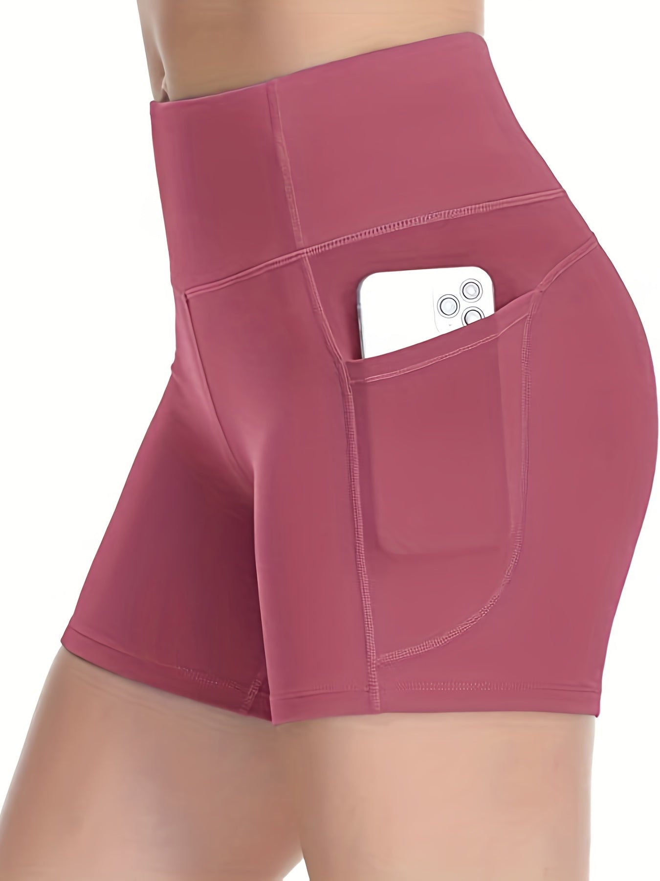 High Waist Butt Lifting Yoga Tight Shorts Sports Fitness Yoga Running Shorts
