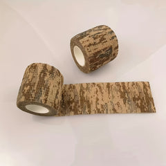 6 12pcs Self Adhesive Bandage Camouflage Tape Wrap 5cmx4 5m