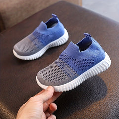 Breathable Mesh Shoes For Boys Girls Toddler Slip On Sneakers