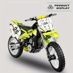Motorcycle Series Building Blocks Cross Bricks High-tech Toys For Kids