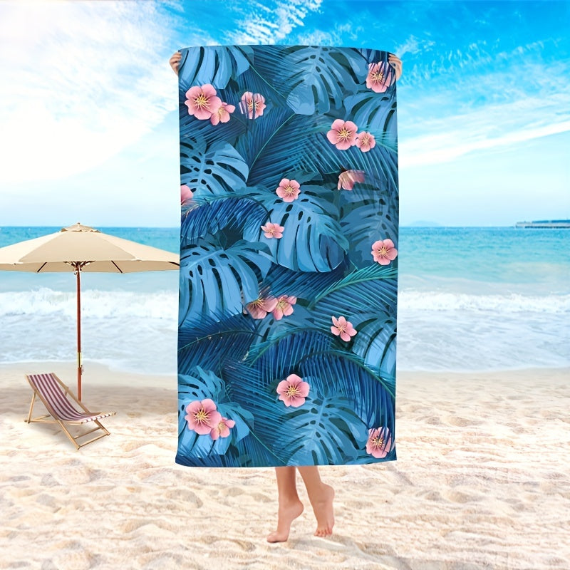 Multifunctional Microfiber Quick Drying Beach Towel for Swimming Beach Picnic