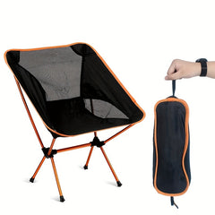 Portable Outdoor Folding Chair Reclining Compact Ultralight Camping Chair