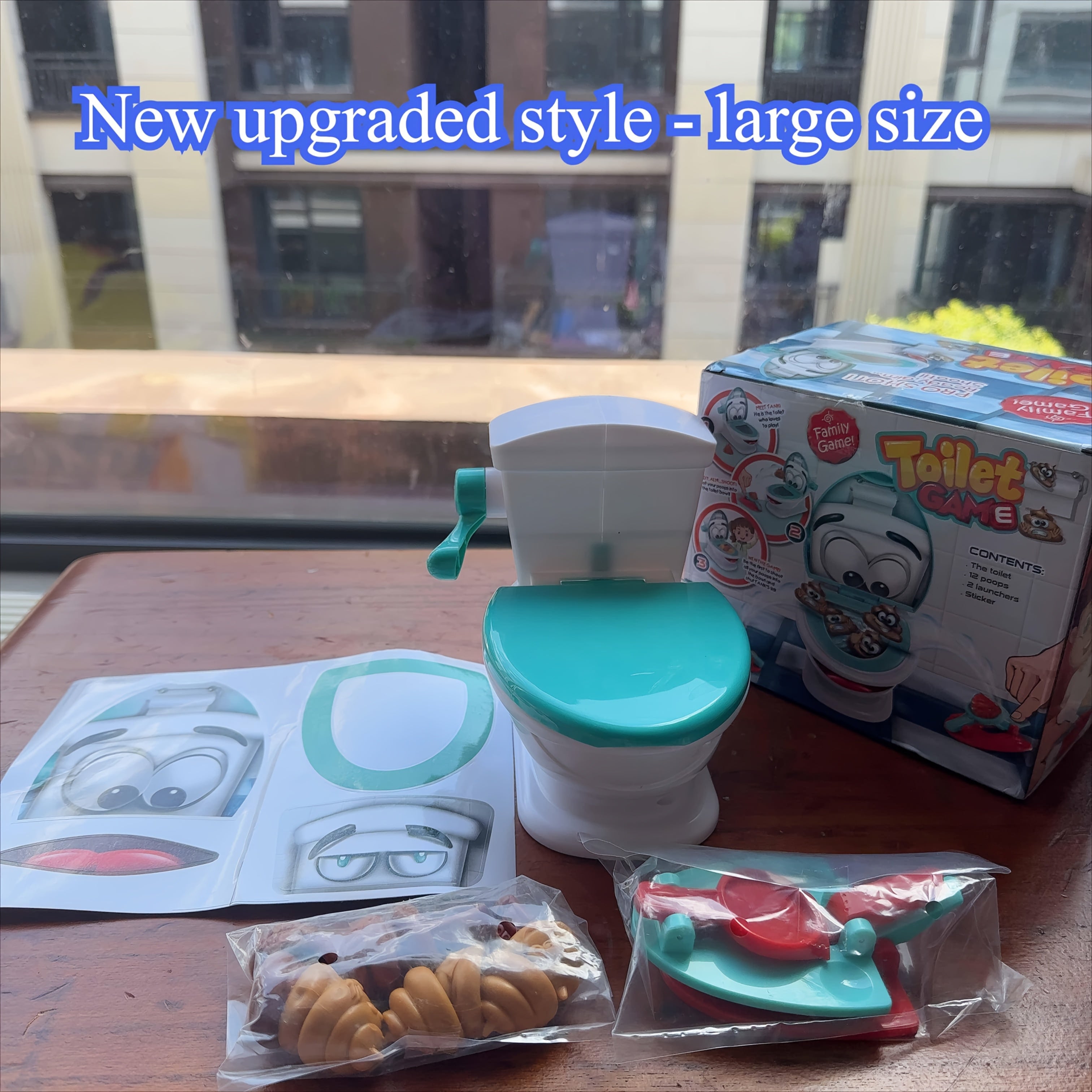 Hilarious Poop Prank Toilet Game Pop Up Surprise Funny Joke Toy